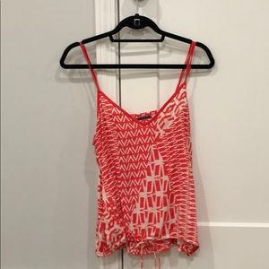 Red tank top